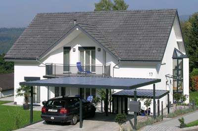 Carport, Carports, Stellplatzüberdachung, Stahlcarport, Garage