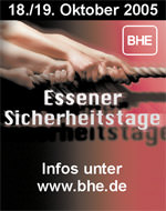 Sicherheitstechnik, Essener Sicherheitstage, Sicherheitsbeauftragte