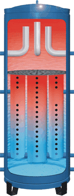 Schichtladespeicher, Schichtspeicher, Solarspeicher, Schichtenspeicher, Schichtladeregler, Solarwärme, Solarthermie