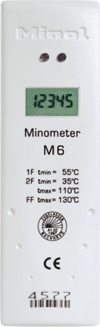 Heizkostenverteiler, Minometer M6, elektronischer Heizkostenverteiler, Zweifühler-Messbetrieb, Fremdwärmeeinfluss, Verbrauchsdaten, Datensammler