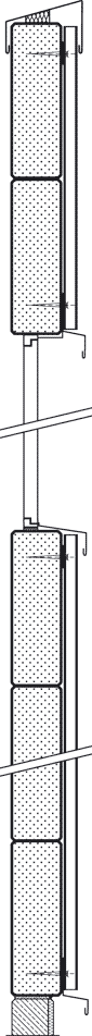 Fassade, Fassadenverkleidung, Porenbeton-Wandplatten, Metallfassade, Fassaden, Außenwandbekleidung, ohne Unterkonstruktionen, Trapezprofil, Profilblech, Wellenprofil, Kunststoffdübel, Verbundanker