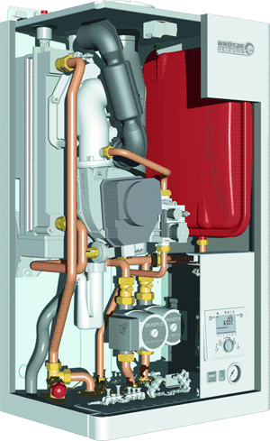 Gas-Brennwertkessel, Brennwerttechnik, Heizkreispumpen, Heizungspumpe, drehzahlgeregelte Heizkreispumpe, Brennwertheizung, Heizkreispumpe, Heizungspumpen, Heizkosten, BUS-fähiger Heizkessel