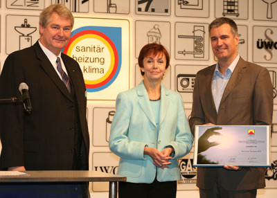 Hamburger Solarpreis 2005, Solarunternehmen, Photovoltaik, solare Wärmetechnik, Kühltechnik, Solarinitiative Nord, Innung Sanitär Heizung Klempner Hamburg