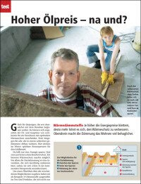 Stiftung Warentest testete herkömmliche und Naturdämmstoffe