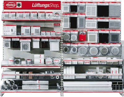 Ventilator, Ventilatoren, Lüftung, Helios, Kleinventilator, Wandventilator, Fensterventilator, Drosselklappen, Deckenventilator, Kontrollierte Wohnungslüftung, KWL, Wärmerückgewinnung, Axialventilator, Rohrventilator, Radialventilator, Heizlüfter, Gitter, Drosselklappe, Axialventilatoren, Rohrventilatoren, Radialventilatoren