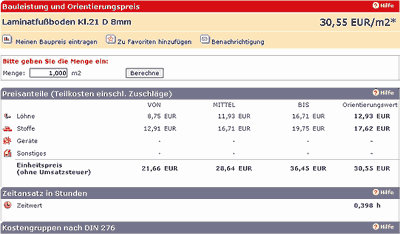 Baustoffpreise, Baupreise, Baukosten, Baustoffpreis, Baupreis, Preise für Bauleistungen, Baupreislexikon, regionales Preisniveau, Preiskalkulation, Einheitspreise, Preisanteile, Einzelkosten, Standardleistungsbuch Bau, Kostenschätzung, EFB-Preis