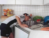 Stagnationswasser nicht trinken!