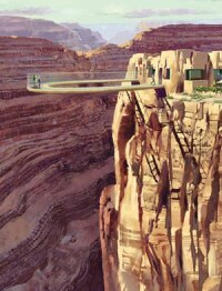 Skywalk aus Glas - majestätischer Blick für Mutige im Grand Canyon