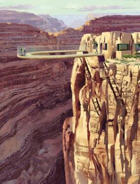 Skywalk aus Glas - majestätischer Blick für Mutige im Grand Canyon