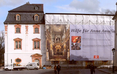 Anna-Amalia-Bibliothek, Bautrocknung, Löschwasser, Heizstab, Mauerwerkstrocknung, Bauwerkstrocknung, Heizstäbe, Bauwerksdiagnostik, technische Trocknung