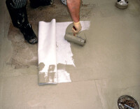 Barrierefreie 
			  Badezimmer flüssig abdichten