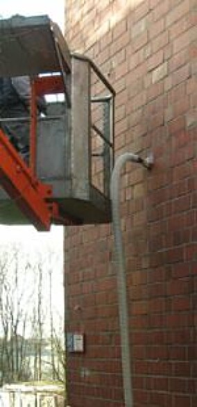 Nanogel macht Kerndämmung einer Fassade mit 1,5 cm Dicke sinnvoll