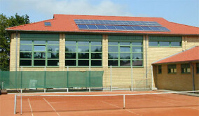 Pilotprojekt Passivhaus-Sporthalle
