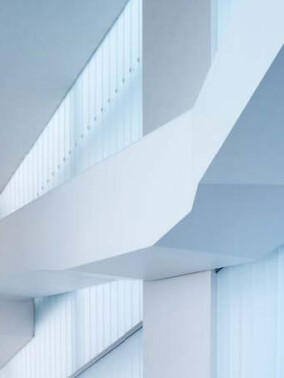 Erweiterungsgebäude des Nelson-Atkins Museums ganz transluzent