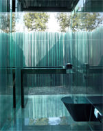 Pavilions in Les Cols Restaurant