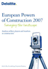 Top 10 der europäischen Bauindustrie