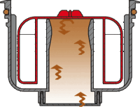 Funktioniert mit und ohne Sperrwasser: Bodenablauf Primus