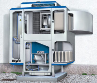 Adiabates 
			  Kühlsystem für Hallen und Büros