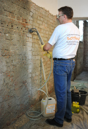 Sanierung von feuchtem Mauerwerk - von innen