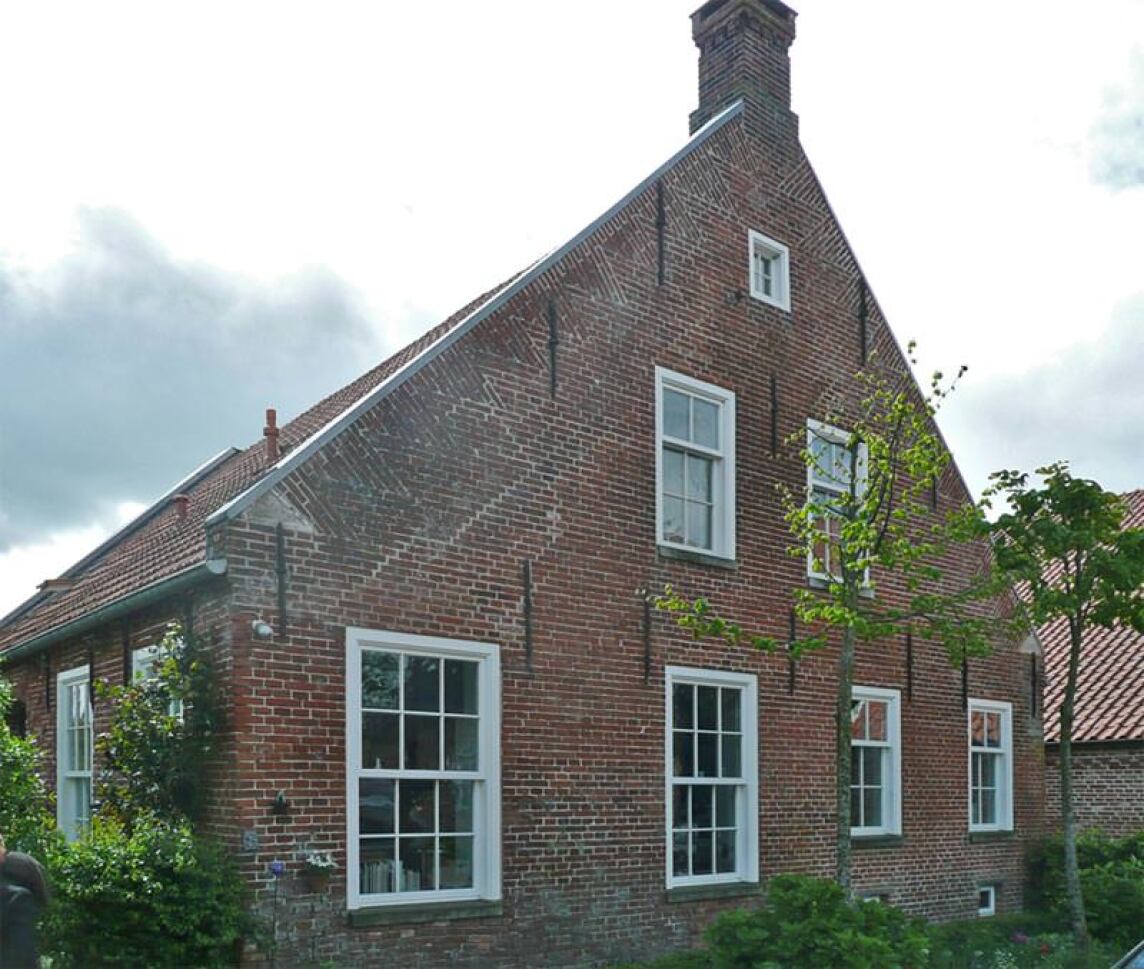 Pastorenhaus in Westoverledingen in Ostfriesland