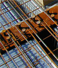 Untersucht: Hohe thermische Speicherfähigkeit von Stahlverbunddecken