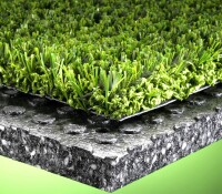 Erster Kunstrasenplatz mit Neopolen P in Deutschland