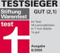 
elektrisierend: Laminat-Test
