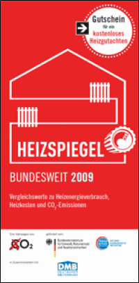 Bundesweiter Heizspiegel 2009 veröffentlicht