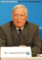ZDB-Präsident Dr.-Ing. Hans-Hartwig Loewenstein