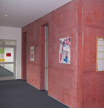 Kunstvoll: Mit farbigem Beton gestalten | durchgefärbter Sichtbeton