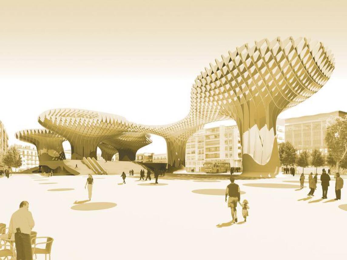Metropol Parasols, das Herzstück der Plaza de la Encarnación in Sevilla