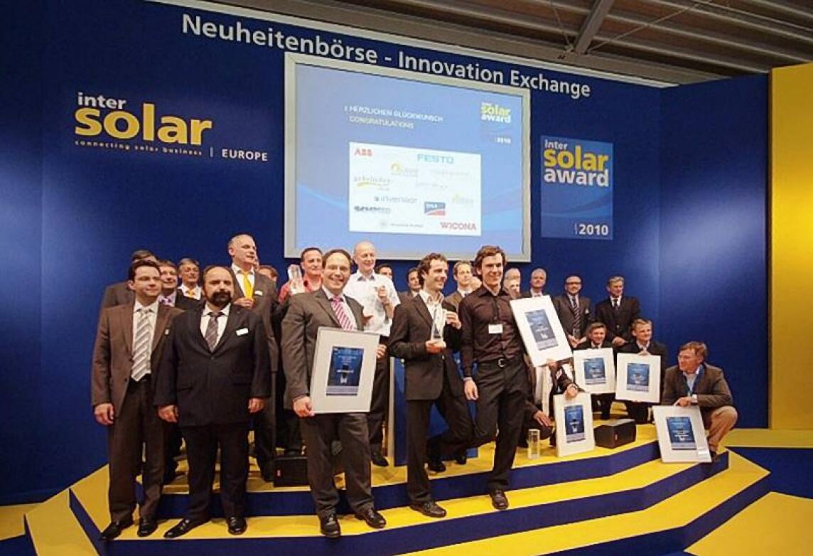 Gewinner des Intersolar AWARD 2010