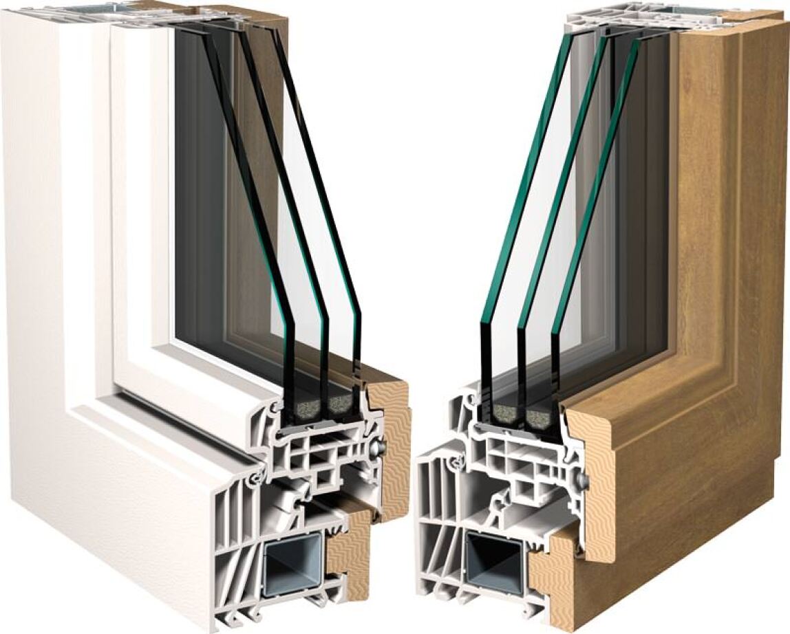 Holz-Kunststoff-Fenster von Finstral: Classic-line