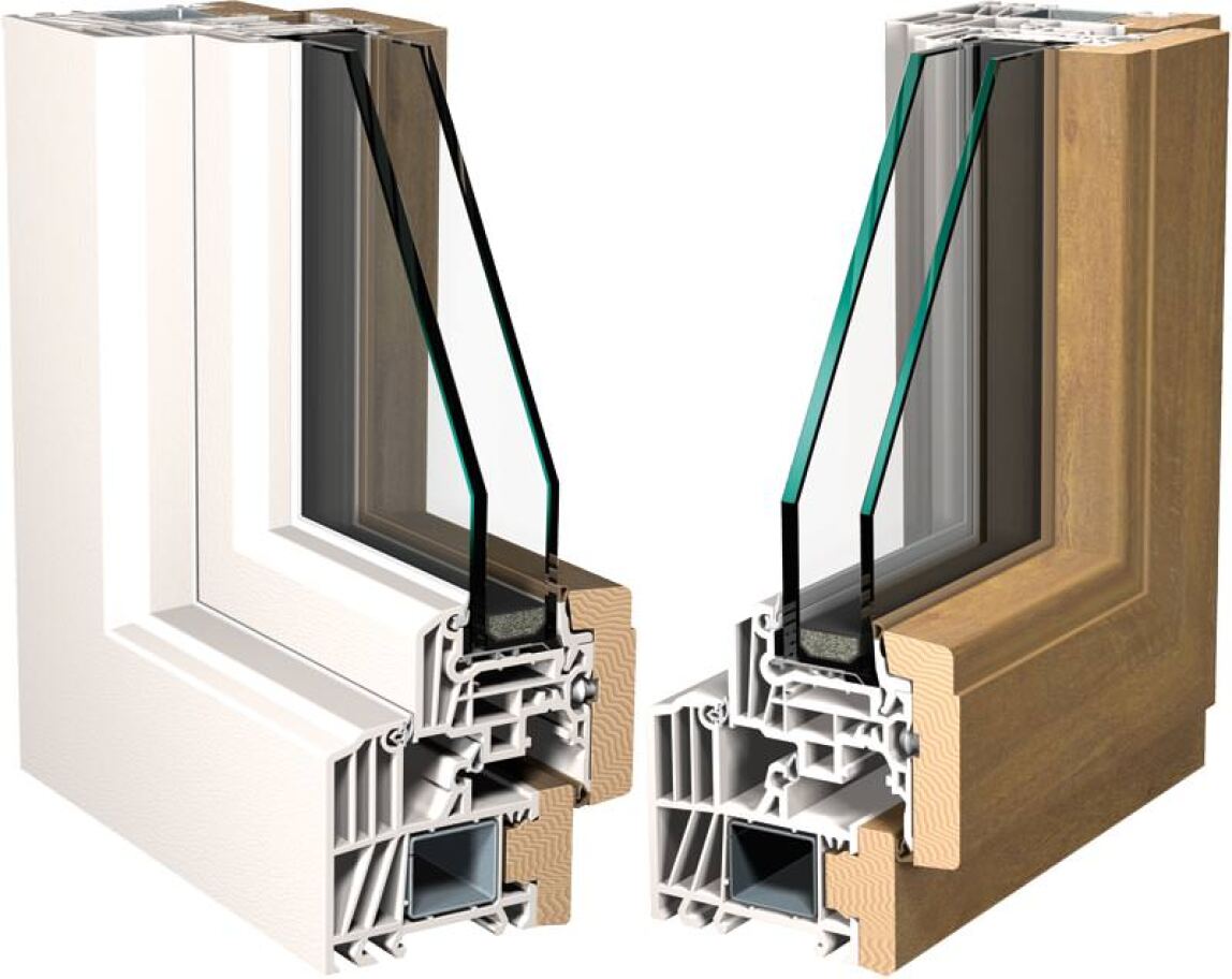 Holz-Kunststoff-Fenster von Finstral: Step-line