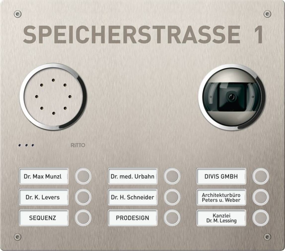 Acero Edelstahl-Türstation