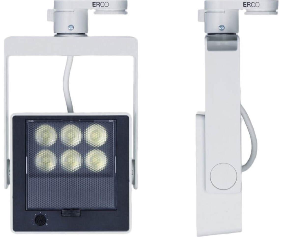 Dimmer NEU/OVP bis zu 4x Erco Logotec LED Strahler 72510 warmweiß 