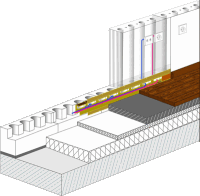 KS-Quadro Etronic: vorbereitet für horizontale und vertikale Elektroleitungen