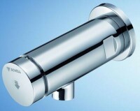 Selbstschließende Wandauslauf-Armatur Schell Petit SC für vielfältige Einsatzbereiche