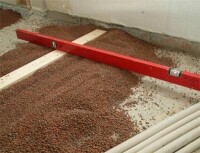 ausgleichend: 			  Trockenschüttung aus Lias-Ton