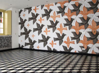 Mit Ultraschall zum stolperfreien Intarsienboden im Escher-Museum