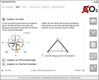 Interaktiver SolardachCheck für Solarthermie und Photovoltaik