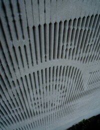 Ein Foto in Beton gegossen