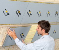 VacuPads dämmen Innenwand, Dach und Kellerdecke mit Vakuum