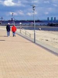 Wyk auf Föhr setzt auf schmutzabweisende Pflasterbeläge