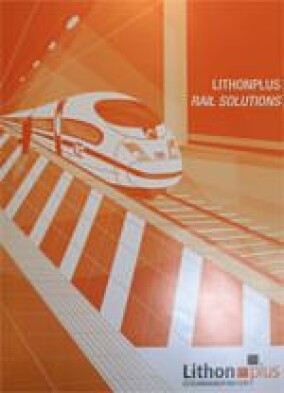 Broschüre: Lithonplus Rail Solutions für barrierefreie Bahnhöfe