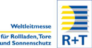 Logo: R+T 2012, Weltleitmesse für Rollladen, Tore, Sonnenschutz