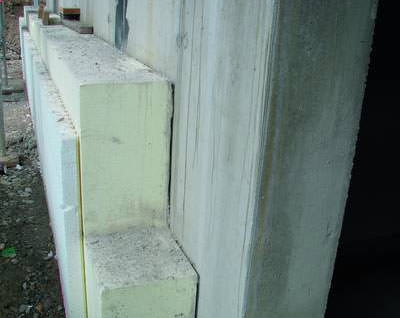 gedämmte Kellerwand aus Beton: Typenstatik für Kelleraußenwände / Betonwände aus unbewehrtem Ortbeton