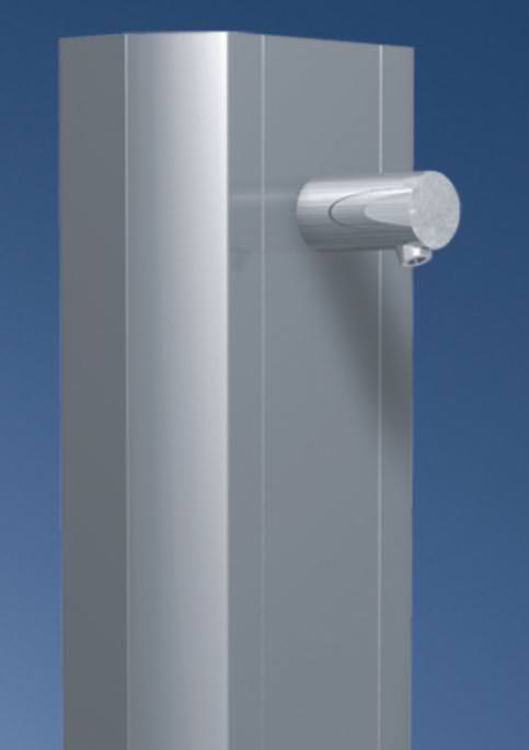 Neues Duschpaneel von Schell für Duschräume in Sport-und