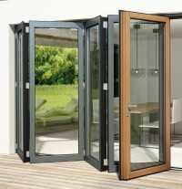 Passivhaustaugliche Glas-Faltwand SL 97 von Solarlux