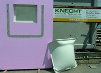 Neues Verfahren zum Anbringen druckwasserdichter Lichtschächte von Knecht